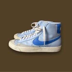 Nike blazer Mid 77 vintage Celestine Blue and White High-Tops